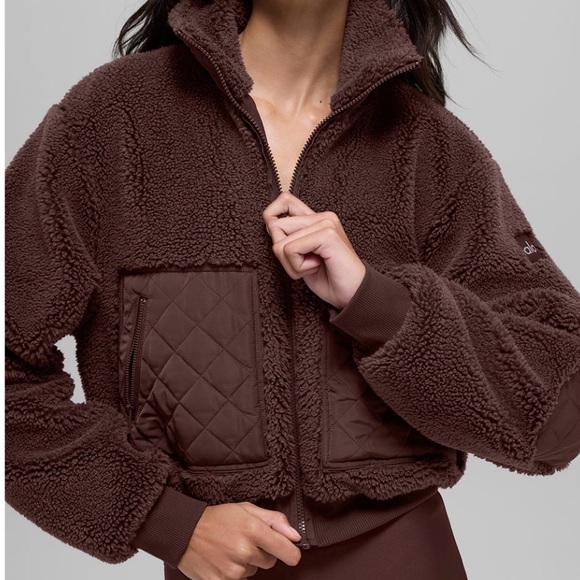 ALO Yoga Jackets & Blazers - ALO Sherpa Edge Bomber